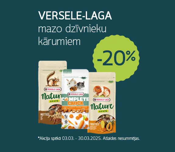 VERSELE-LAGA mazo dzīvnieku kārumiem -20%