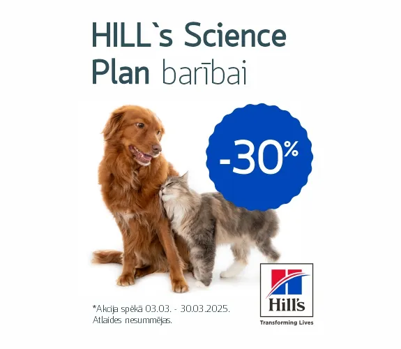 Hill's Science Plan barībai -30%