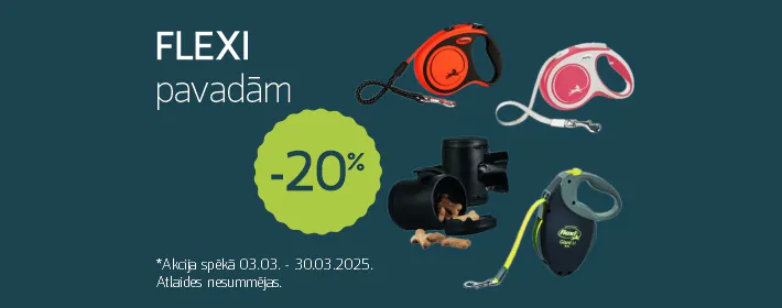 Flexi pavadām -20%