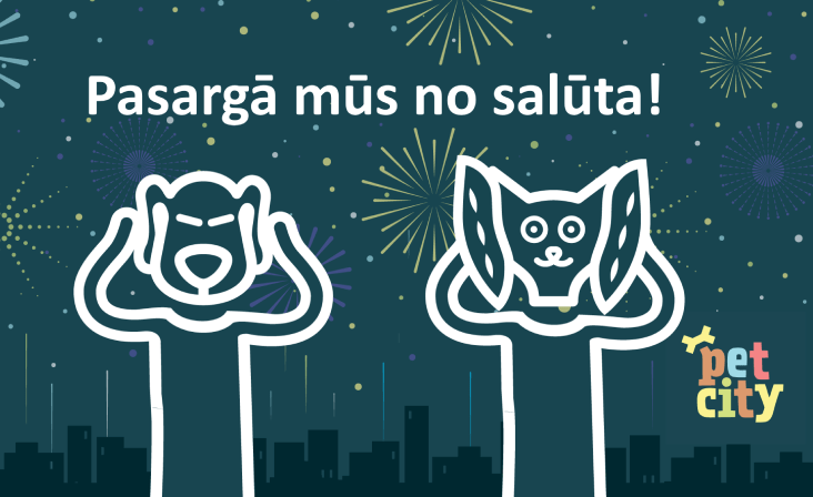 Skaņu fobijas ķepainim. Kā pasargāt savu mīluli no salūta radītā stresa?