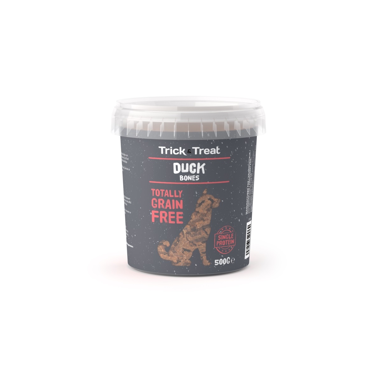 TRICK & TREAT Bones gardumi suņiem, pīle, 500 g - Produkta attēls