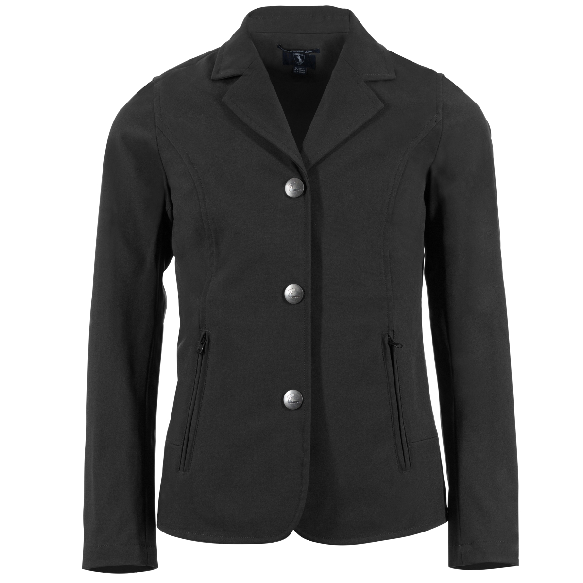 HORZE VÕISTLUSPINTSAK ADELE JR. SOFTSHELL 146/152 MUST - Produkta attēls