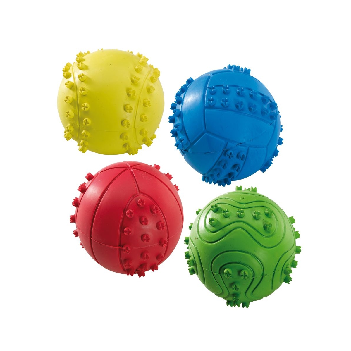 Ferplast bumba ar gumijas tapiņām suņiem, 6 cm - Produkta attēls