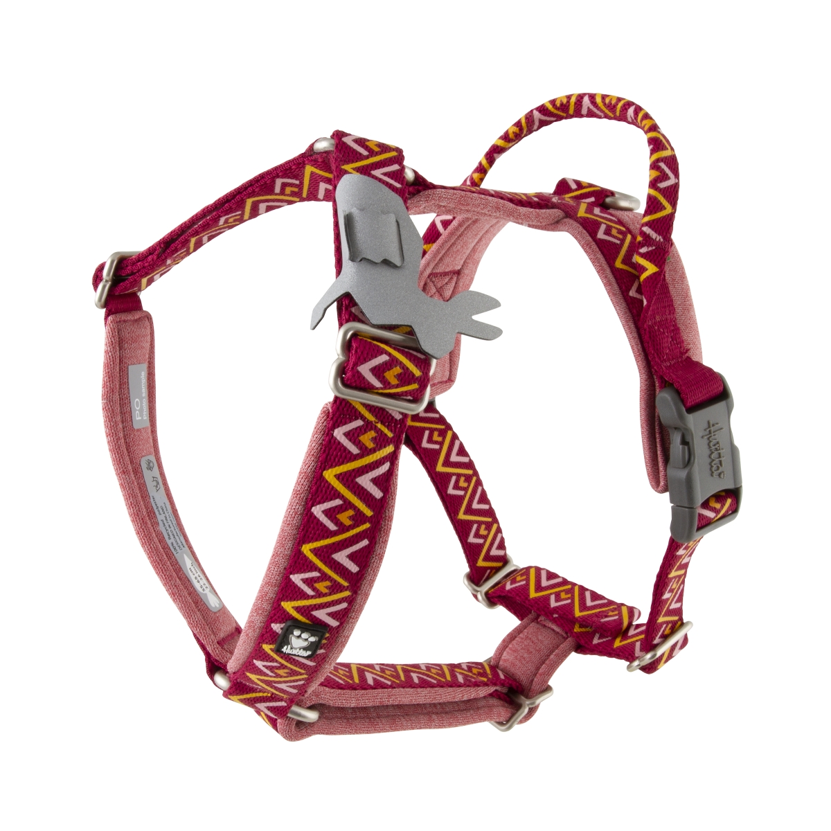 HURTTA Razzle-Dazzle Y-harness krūšu siksna 55-65 cm sarkana - Produkta attēls 1