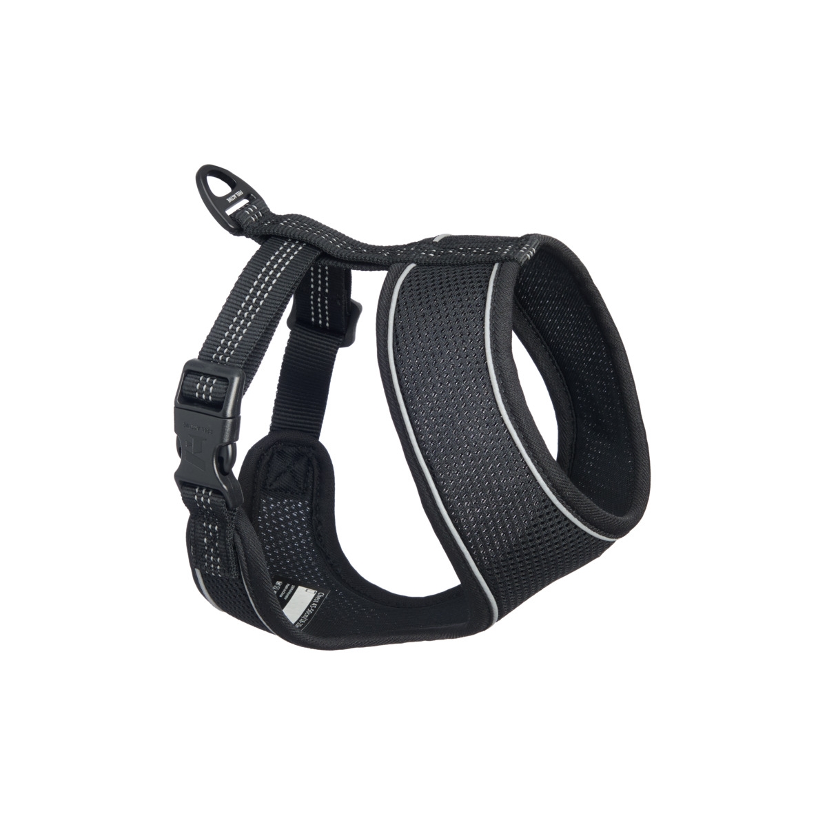 FEEL ACTIVE Soft krūšu siksna suņiem, S/M, melna - Produkta attēls