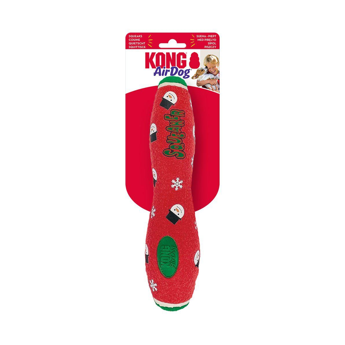 KONG Holiday Airdog Stick rotaļlieta suņiem, L - Produkta attēls