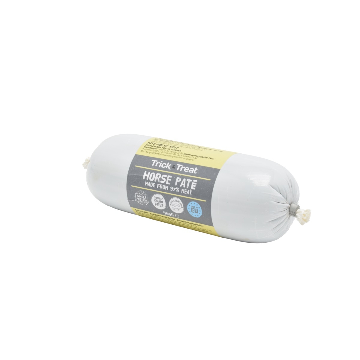 TRICK & TREAT Pate desa suņiem, zirga gaļa, 400g - Produkta attēls