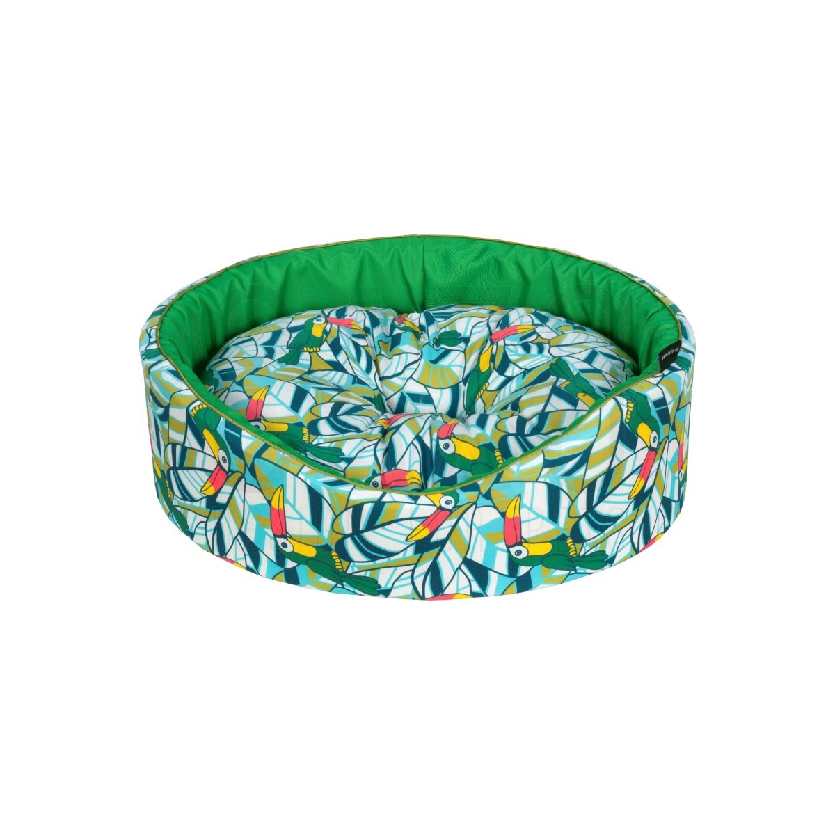 Cazo putu gultiņa Toucan 50 x 46 cm zaļa - Produkta attēls