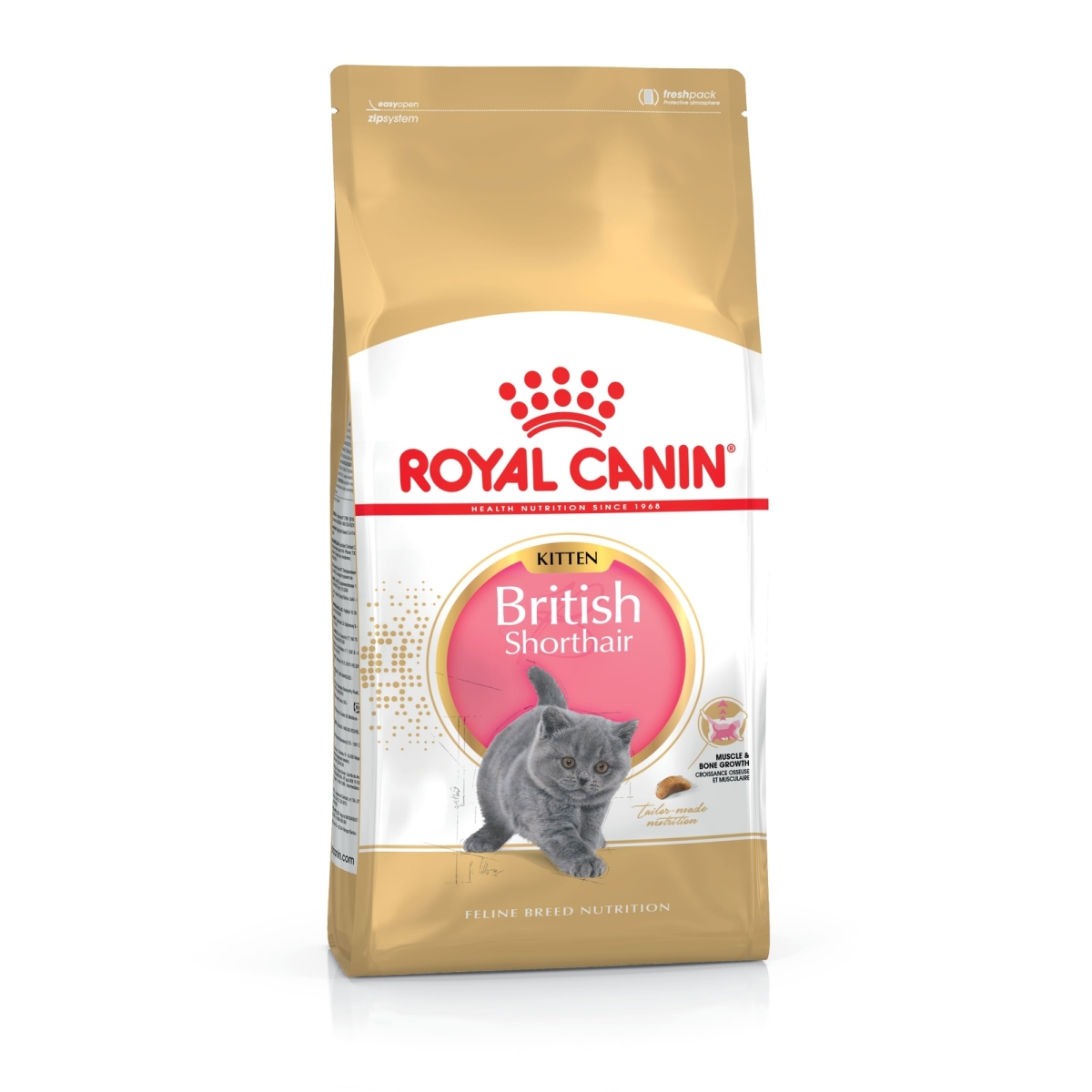 Royal Canin sausā barība Britu īsspalvainās šķirnes kaķēniem, 400g