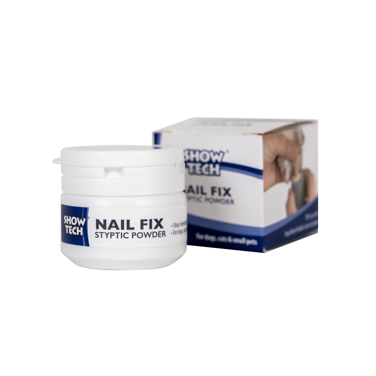 SHOW TECH Nail Fix asiņošanu apturošs pulveris, 14 g - Produkta attēls
