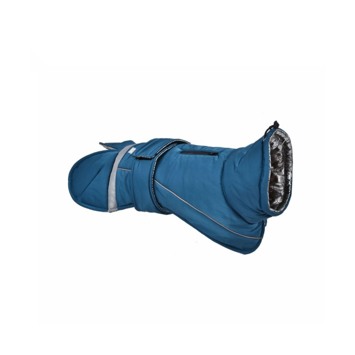 Ohana Windproof Eco suņu mētelis M, zils - Produkta attēls 1