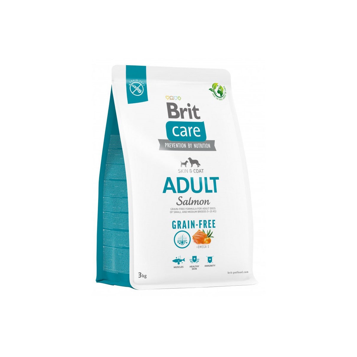 BRIT Care sausā barība suņiem lasis/kartupeļi 3kg - Produkta attēls