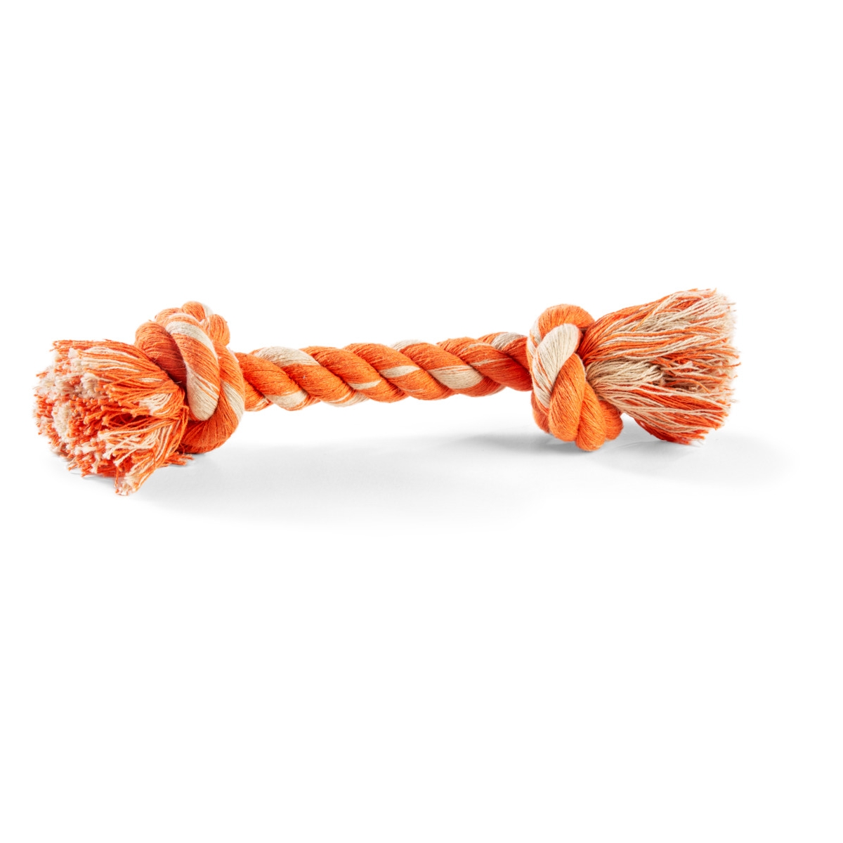 LITTLE&BIGGER 2 Knots virves rotaļlieta suņiem, 37cm, oranža - Produkta attēls