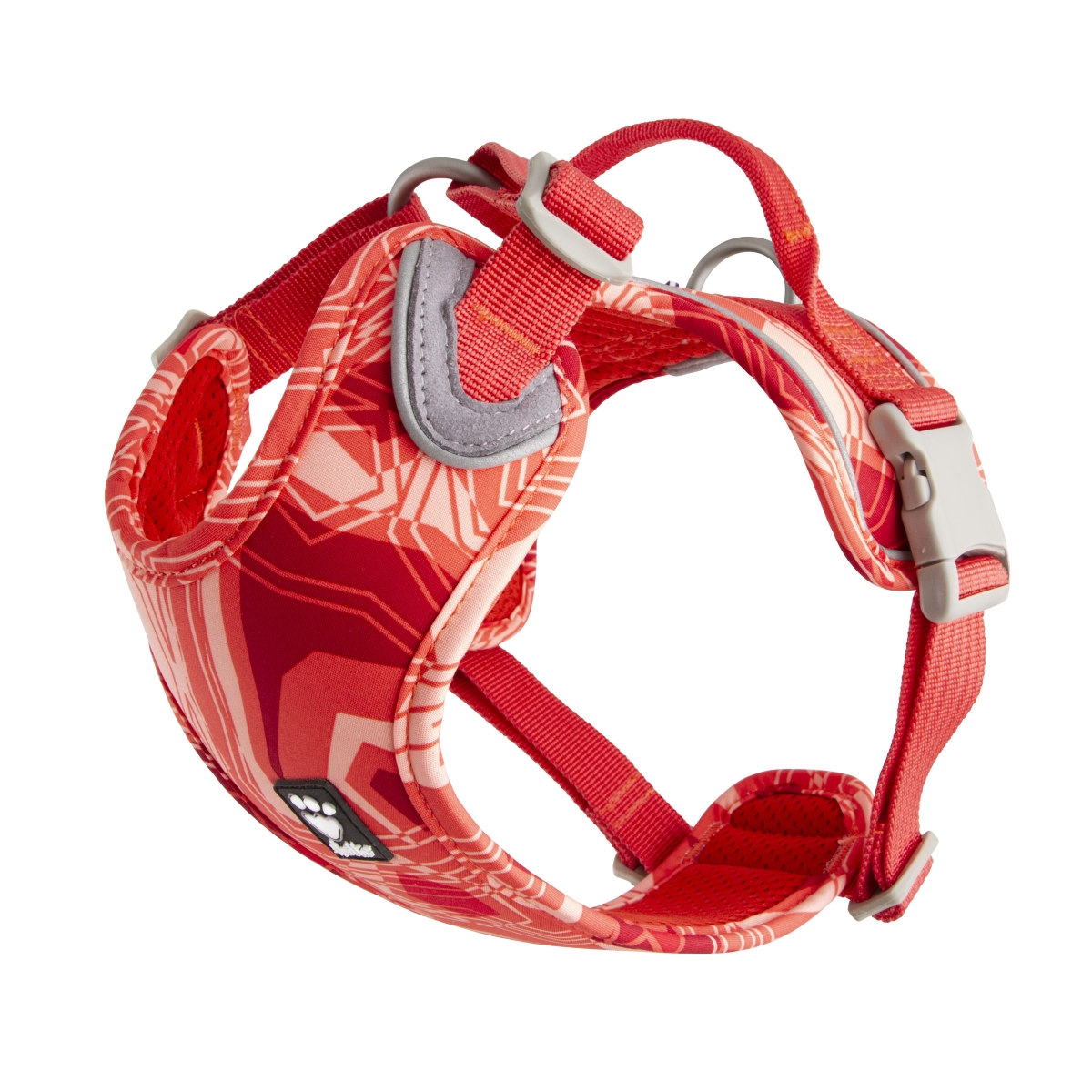 Hurtta krūšu siksna Weekend Warrior 60–80 cm, koraļļu kamo - Produkta attēls