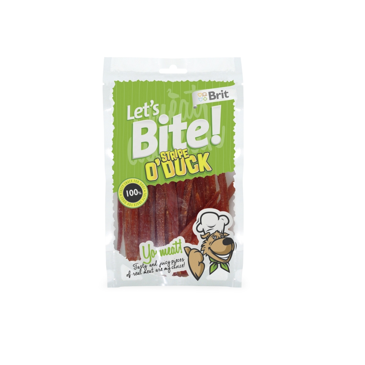 Brit Care Lets Bite gardumi suņiem nūjiņas ar pīles gaļu 80g - Produkta attēls
