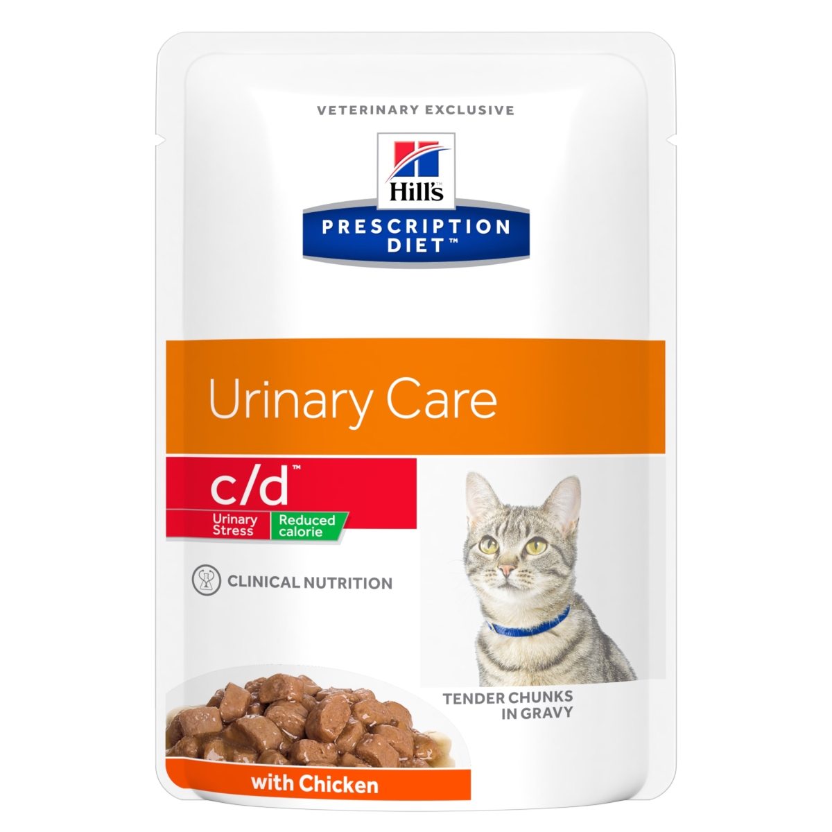 Hills pd c/d kaķu pac uri.str. ar samaz. Kalor. vista 85 g N 12 - Produkta attēls