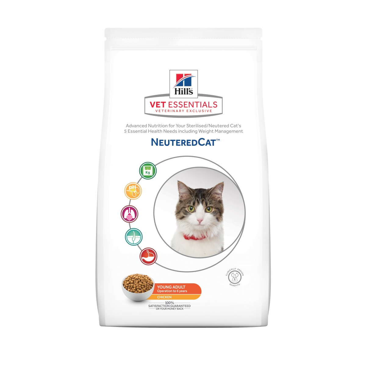 Hills VE Neutered Kaķu (vista) 1,5 kg - Produkta attēls