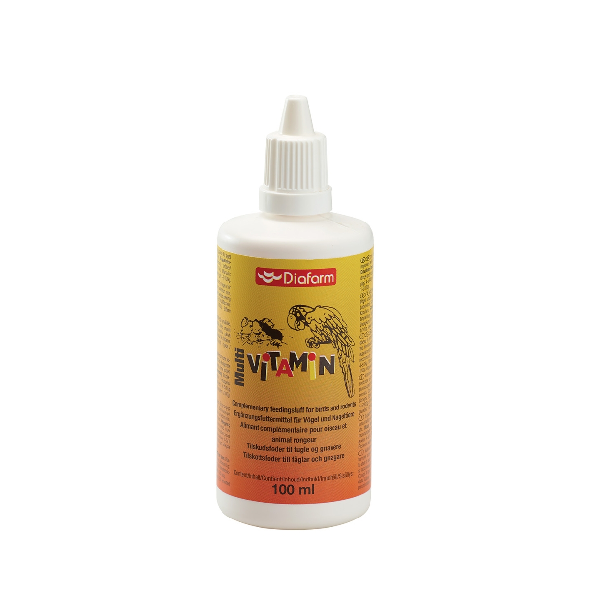 Diafarm multivitamīni putniem/grauzējiem 100ML - Produkta attēls