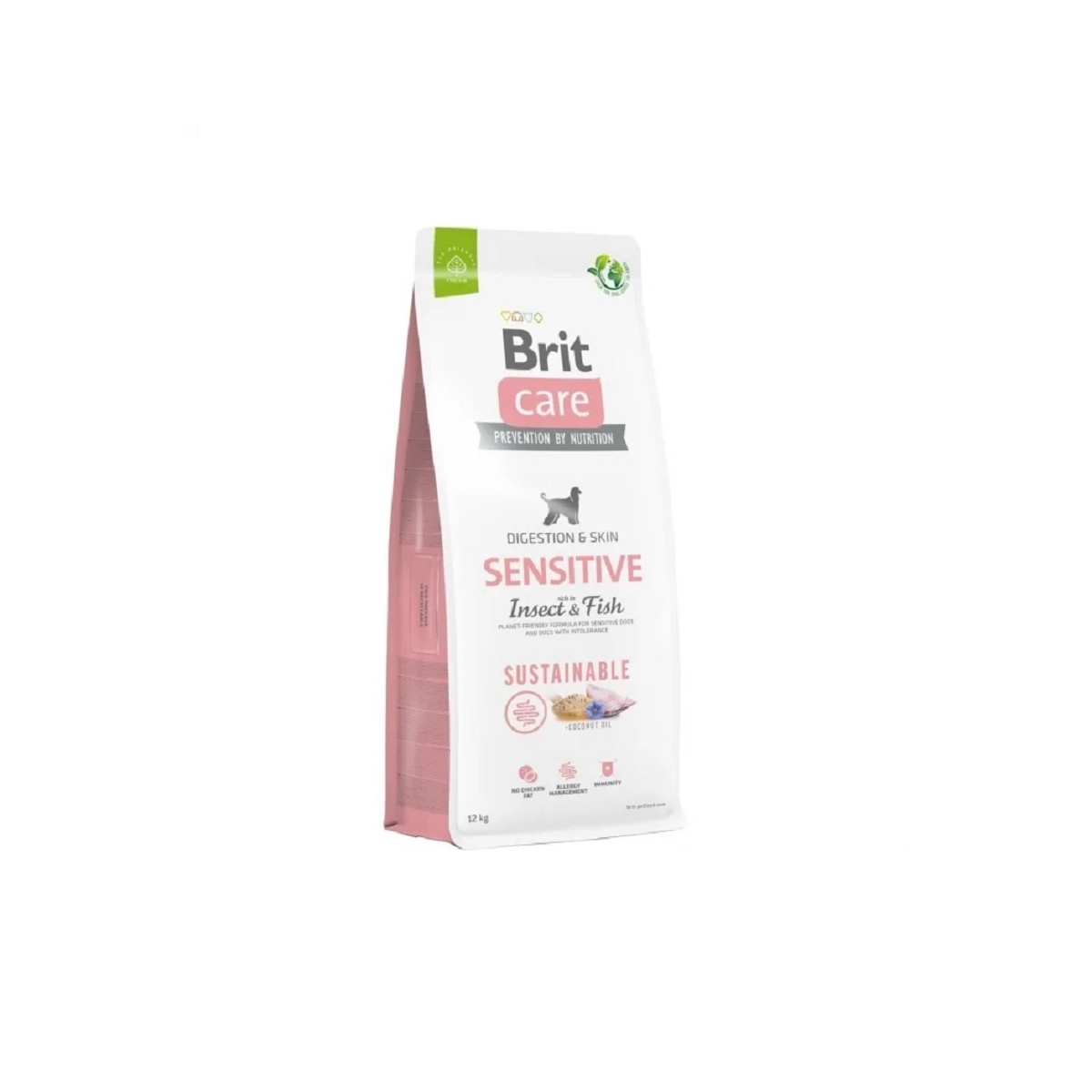 BRIT Care Sensitive sausā barība suņiem, insekti/zivis, 12kg - Produkta attēls