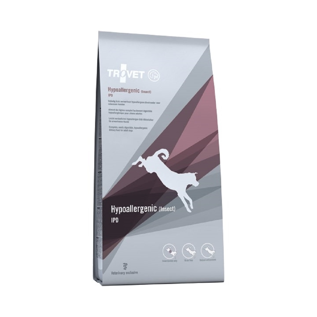 Trovet suņu s/b Hypoallergenic (insect) 10kg /ipd - Produkta attēls