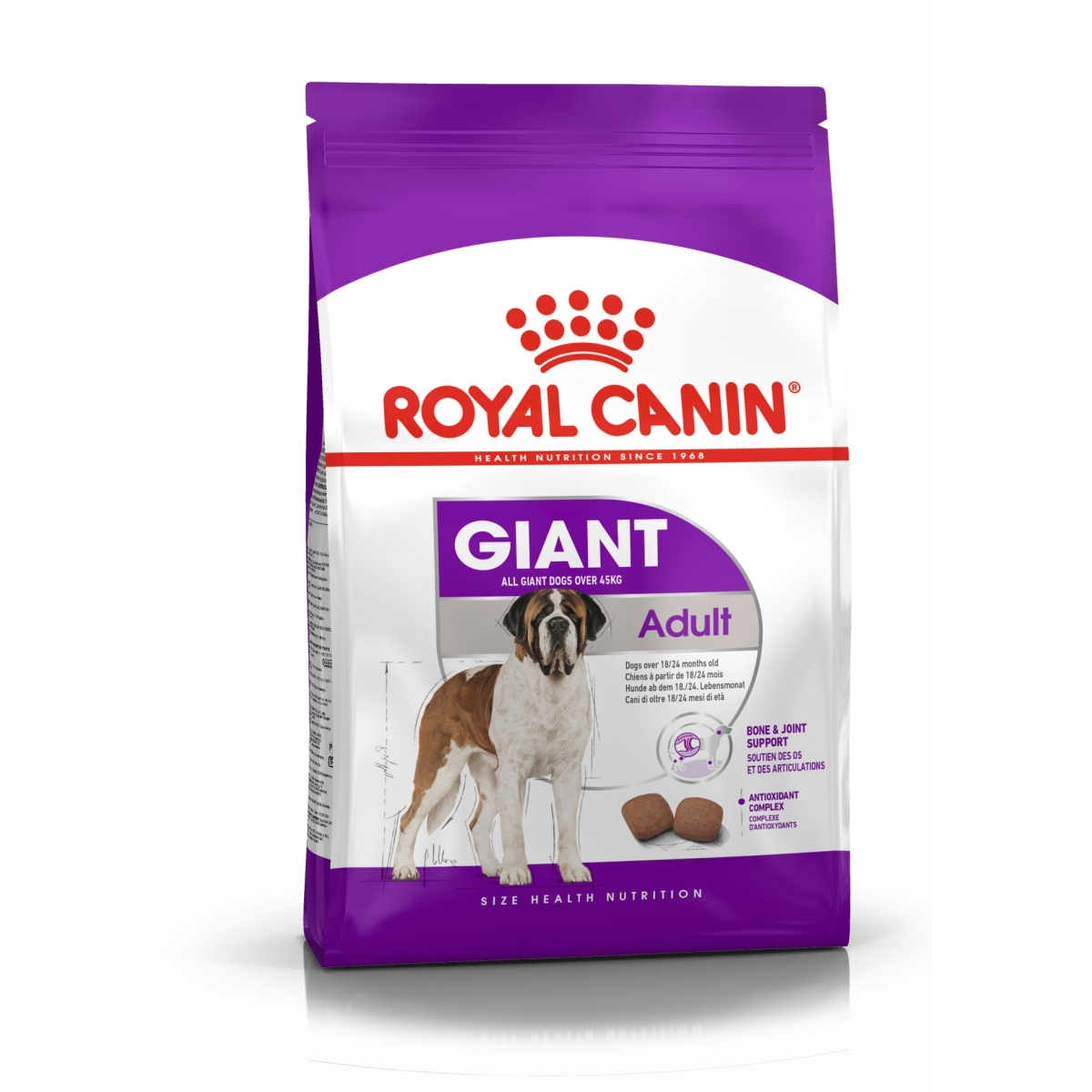 Royal Canin Giant sausā barība suņiem, 15kg - Produkta attēls