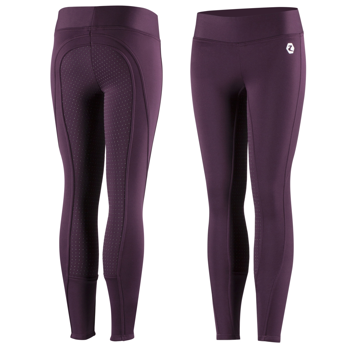 Horze Active Jr bērnu bridžas silik. 140 cm, tumši sarkanas - Produkta attēls