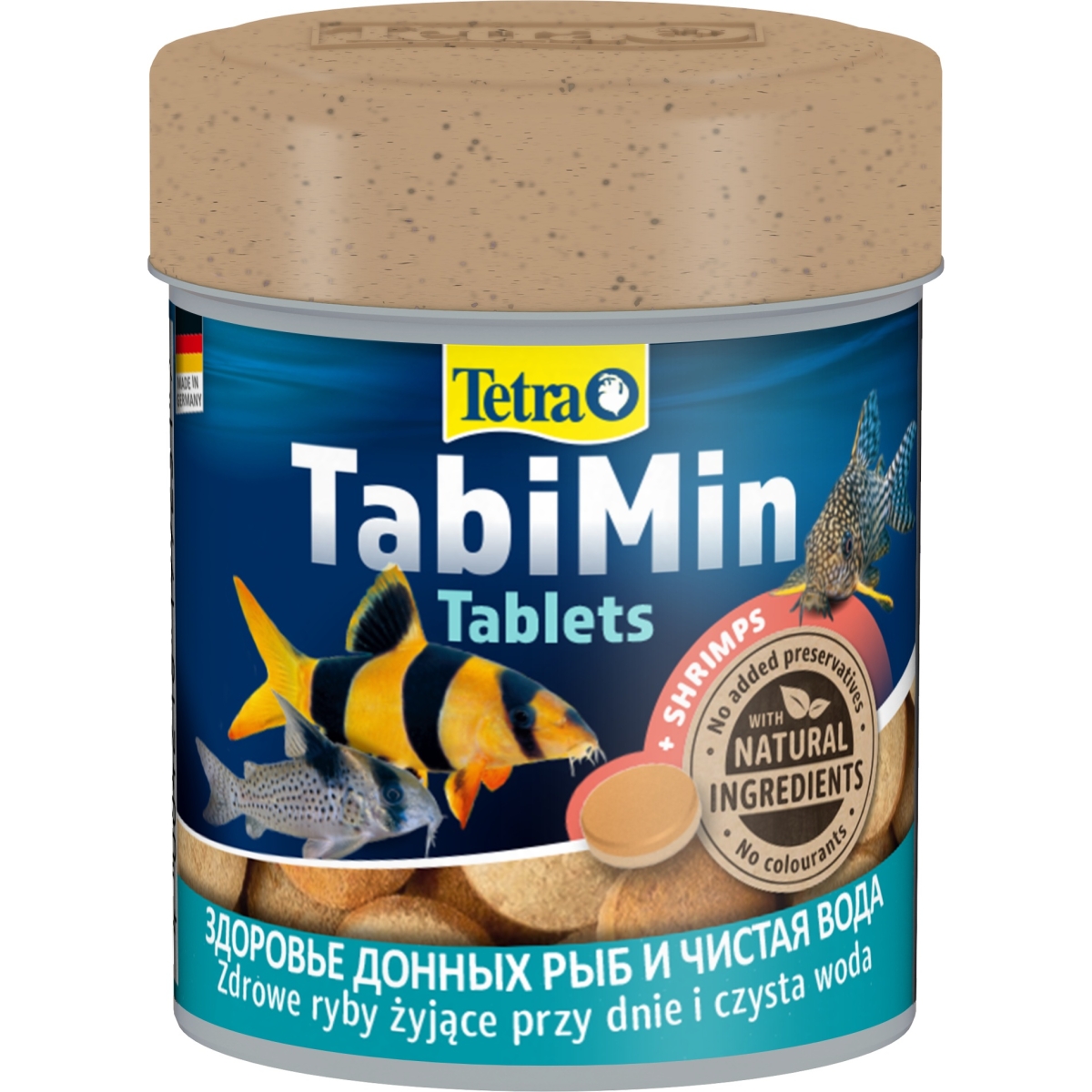 TETRA Tabimin barība zivīm, 120 tabletes - Produkta attēls