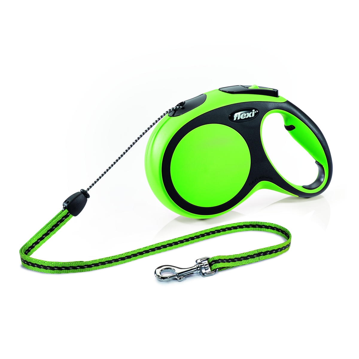 Flexi New Comfort suņu pavada, M izmērs, 8 m, neonzaļa - Produkta attēls