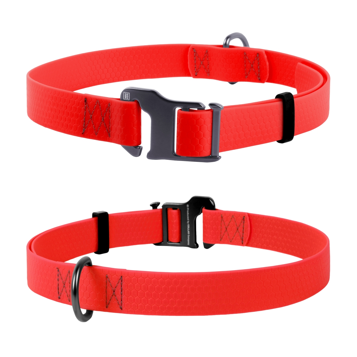 Collar suņu kakla siksna Waudog 25mm 35-70 cm sarkana - Produkta attēls