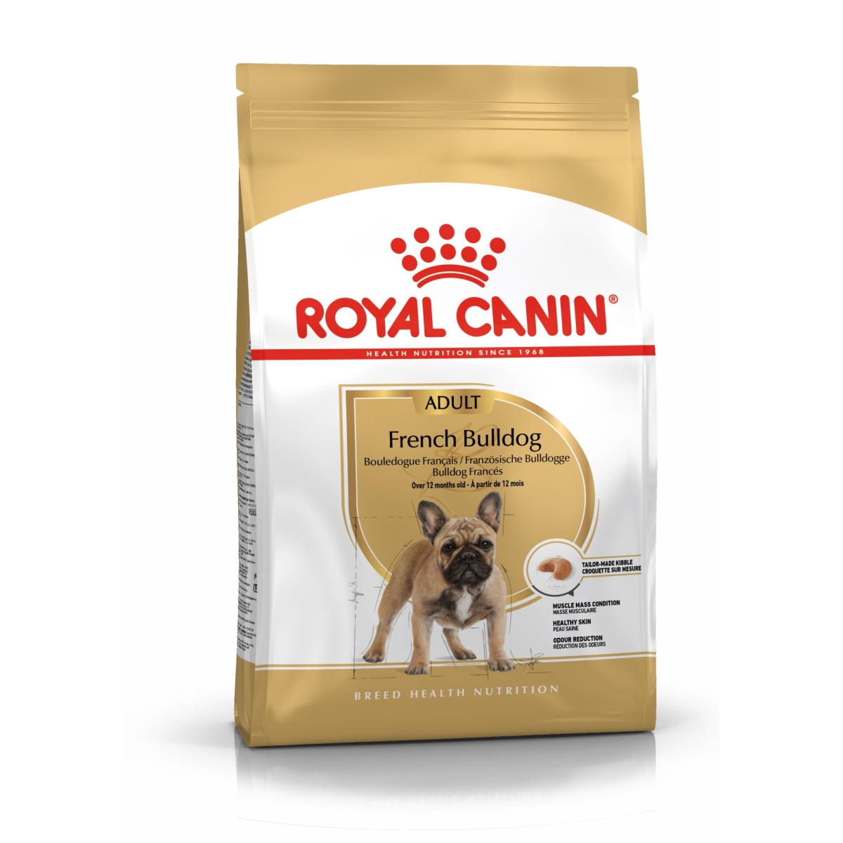 Royal Canin sausā barība Franču buldogu šķirnes suņiem 1,5kg