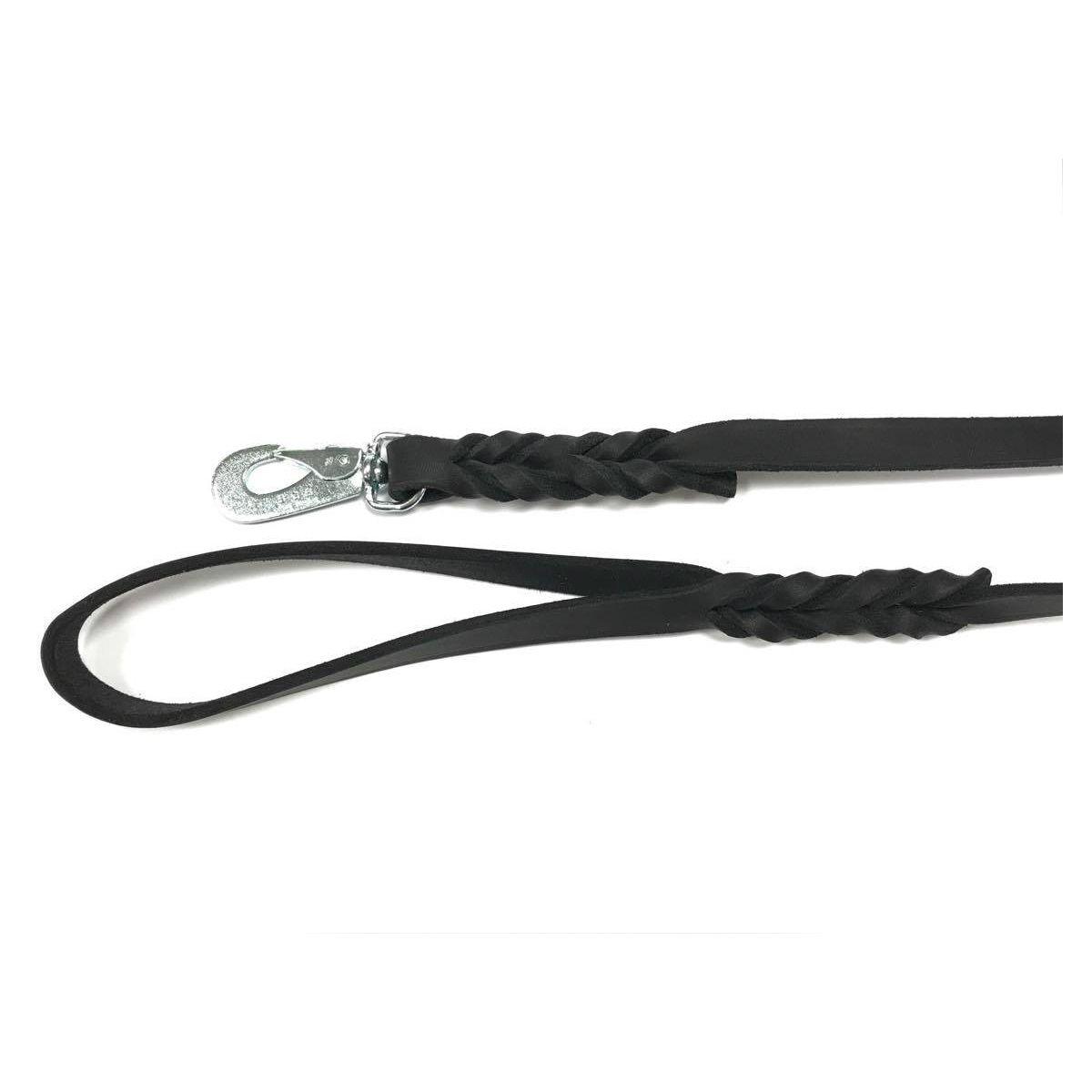 ONEGA KOERA JALUTUSRIHM BGB 16MM/150CM MUST # - Produkta attēls