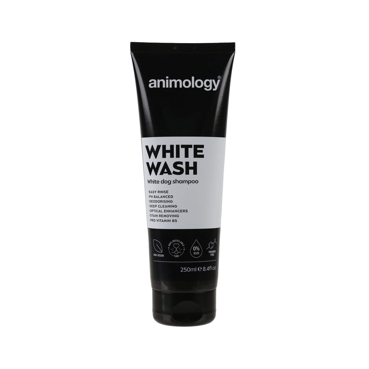 ANIMOLOGY White Wash šampūns suņiem, 250 ml - Produkta attēls