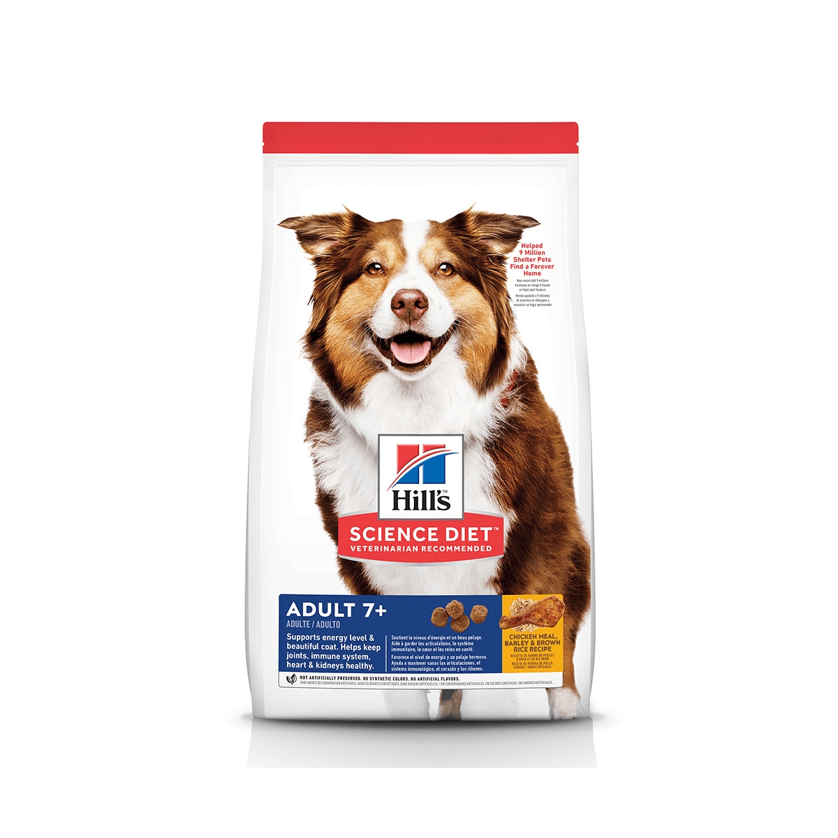 Hills pilnvērtīga barība suņiem senioriem ar vistu, 12 kg - Produkta attēls