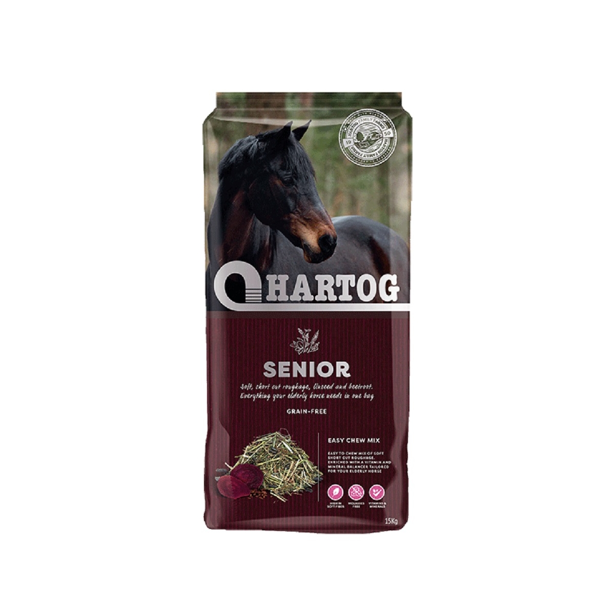 HARTOG HOBUSE KORESÖÖT COMPLETE CARE SENIOR 15KG - Produkta attēls