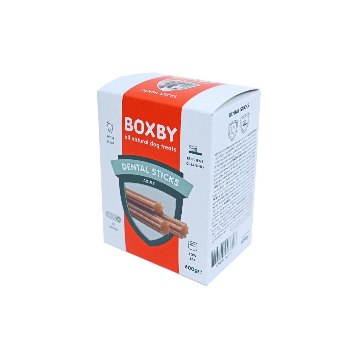 BOXBY kārums suņiem Dental Sticks, 600G 5XN6 - Produkta attēls