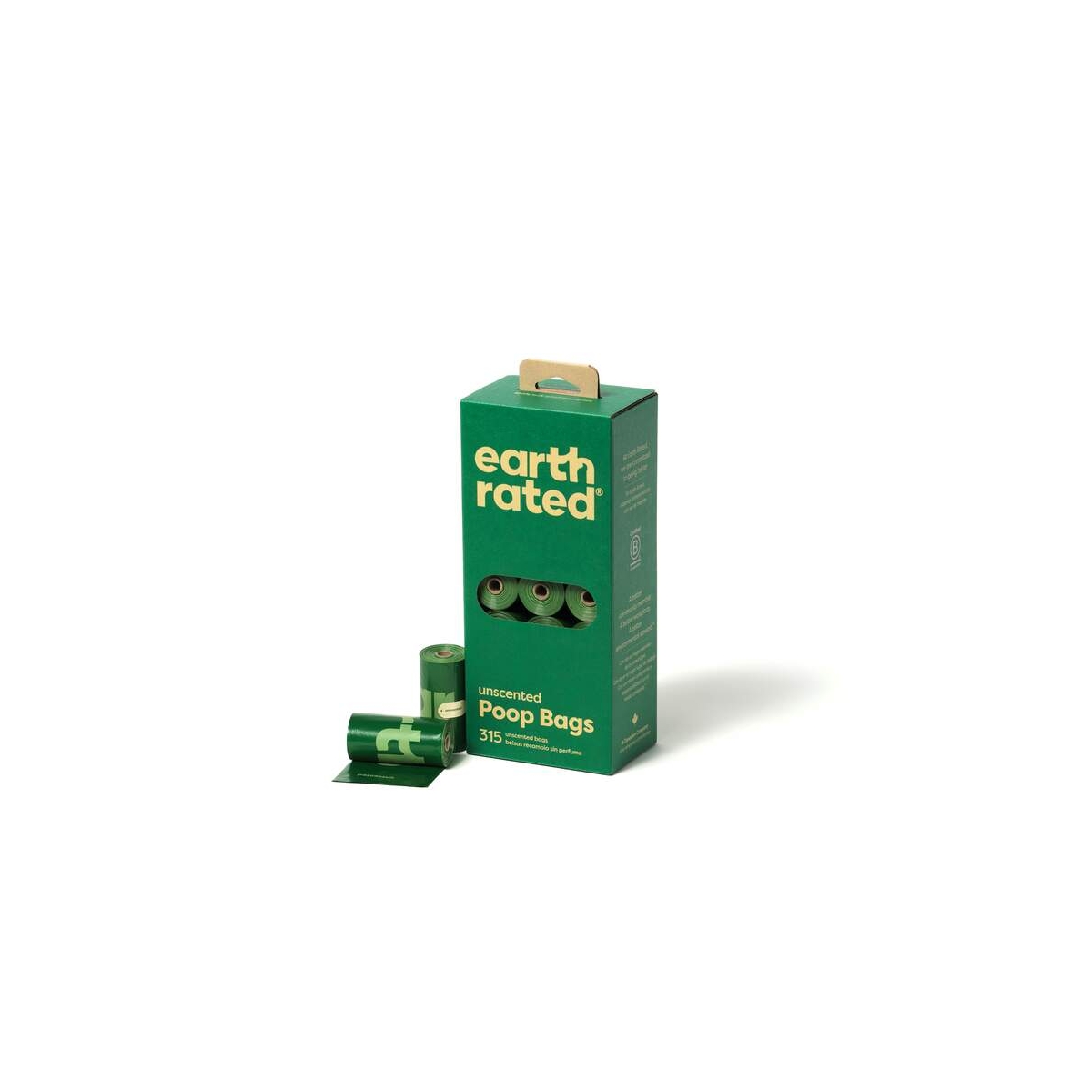 EARTH RATED Higiēnas Maisiņu Komplekts, 15gb, bez smaržas - Produkta attēls