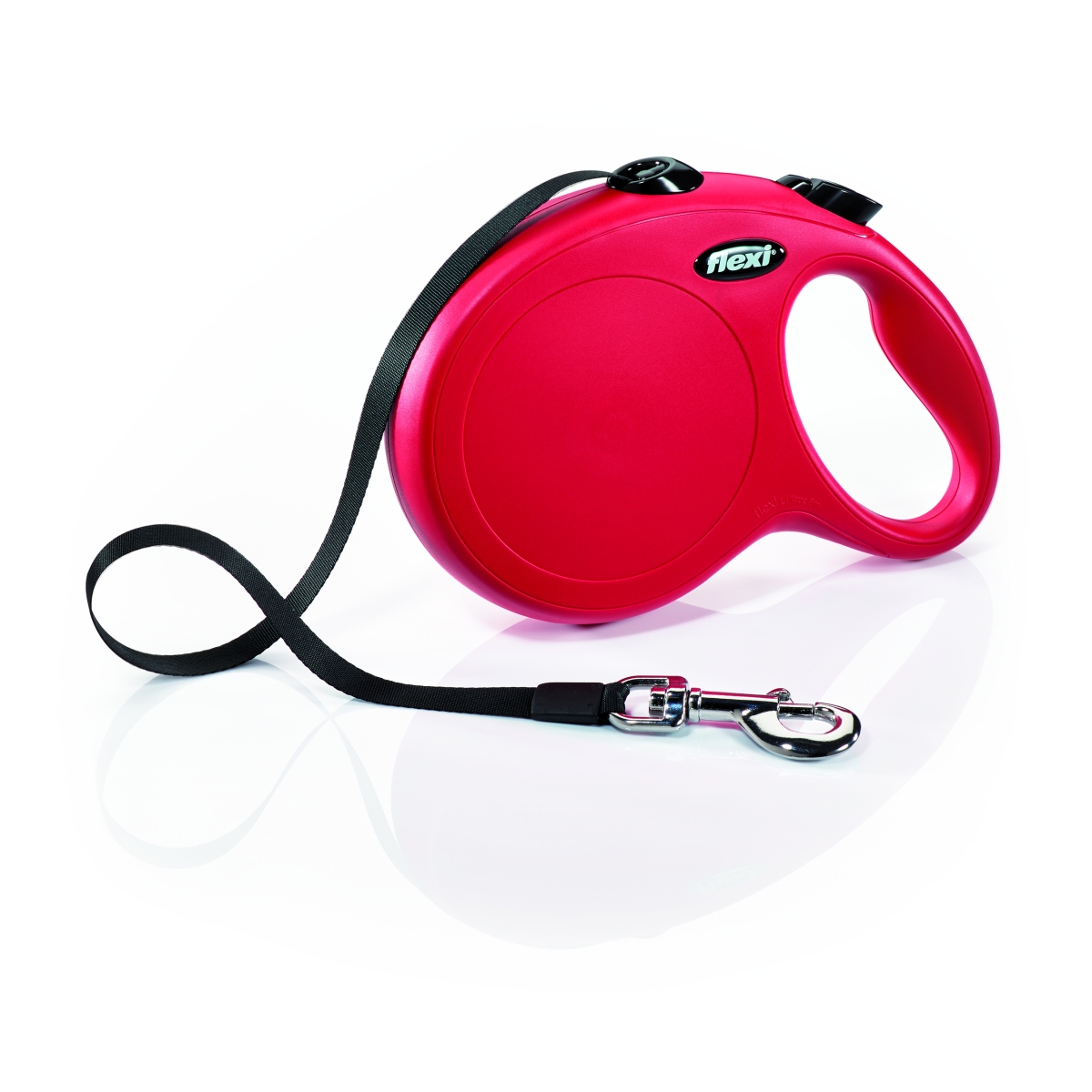 Flexi Classic Compact pavada, L/8m, sarkana - Produkta attēls