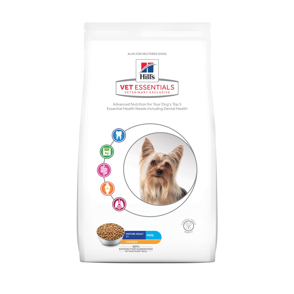 Hills VE MINI senioru (vista) 2 kg - Produkta attēls