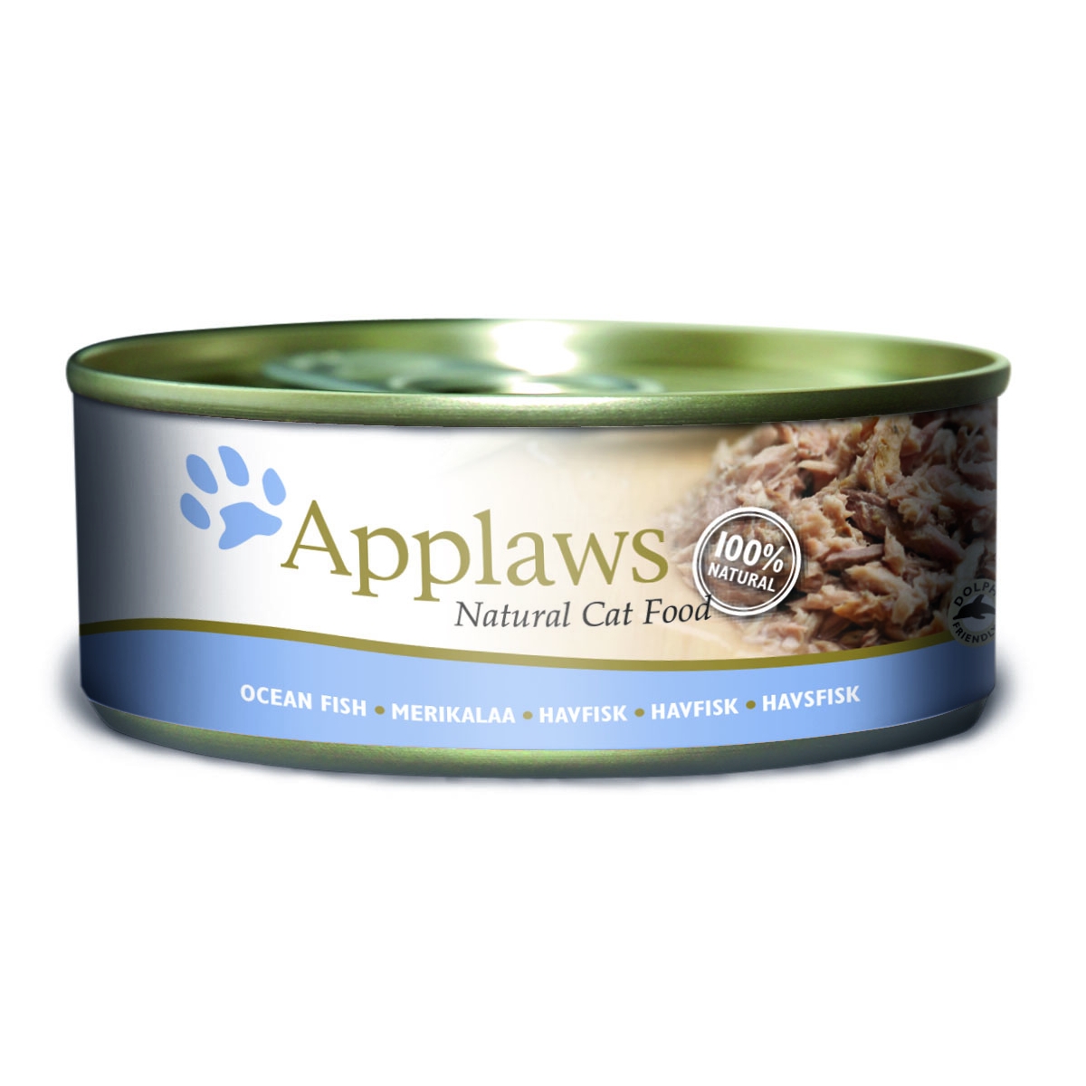 APPLAWS mitrā barība kaķiem ar okeāna zivīm, 156 g