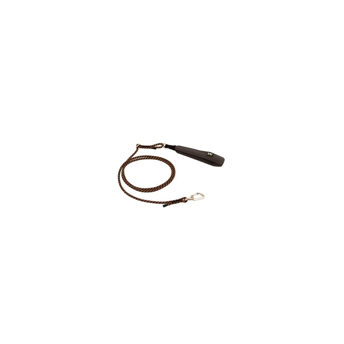 Hurtta Eco virves pavada regulējama 180cm x 6mm, melna - Produkta attēls