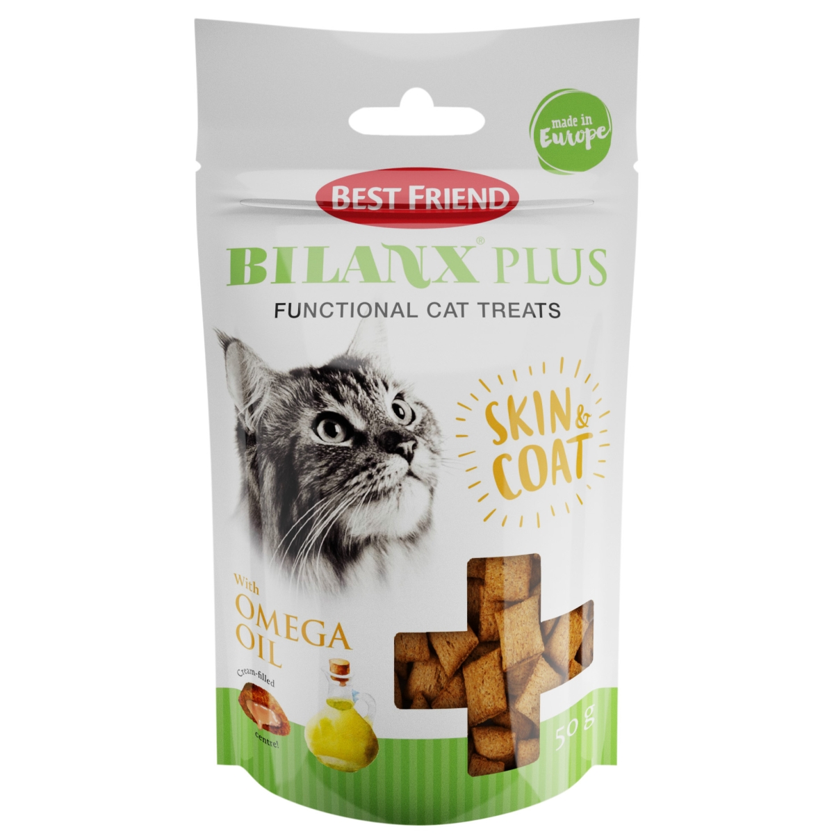 Best Friend Bilanx Skin/Coat kaķu barība, 50 g - Produkta attēls