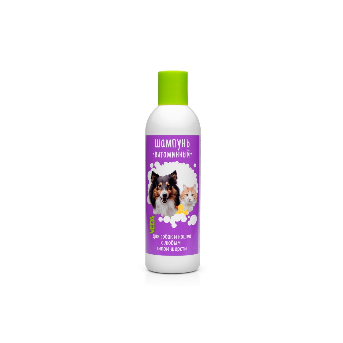 Veda Vittaminnij šampūns suņiem/kaķiem 220ML - Produkta attēls 1