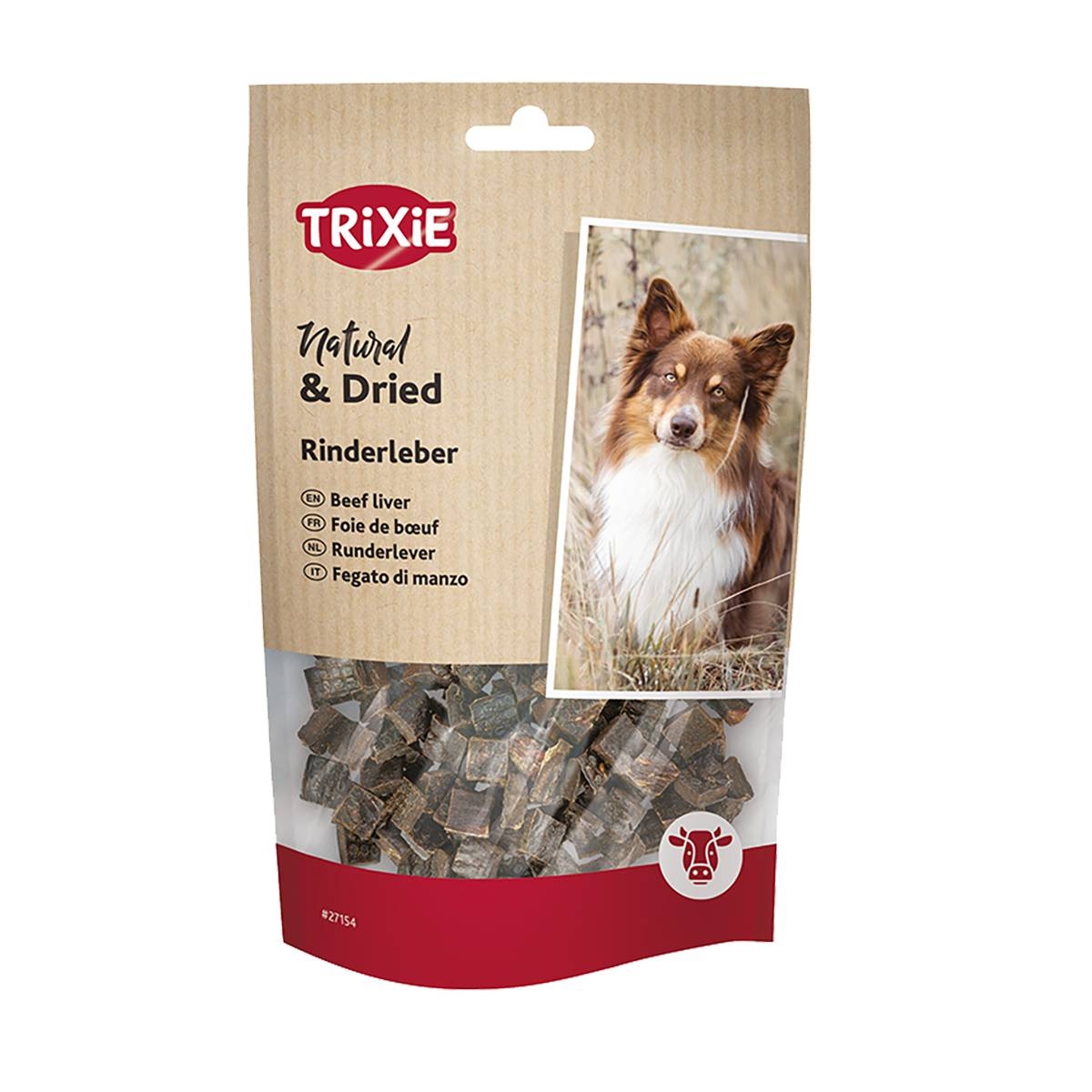 TRIXIE gardumi suņiem, liellopu aknas, 80g - Produkta attēls