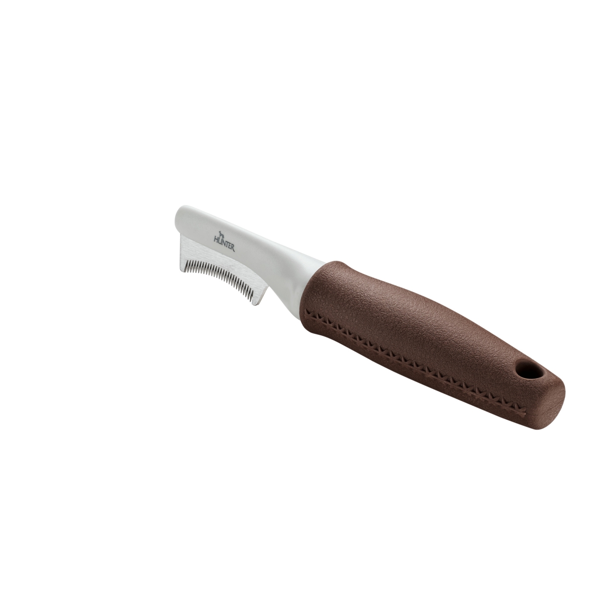 Hunter Stripping Knife Spa Sirp filēšanas ķemme, rafinēta, brūna/pelēka - Produkta attēls