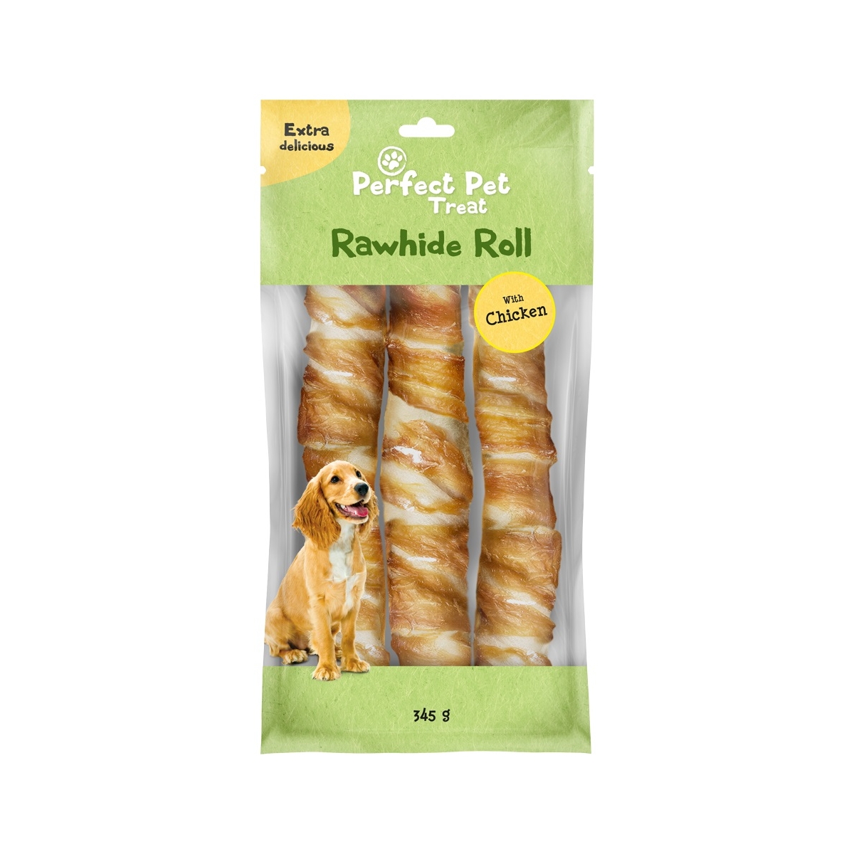 PERFECT PER Roll gardums suņiem, vista, 345 g - Produkta attēls