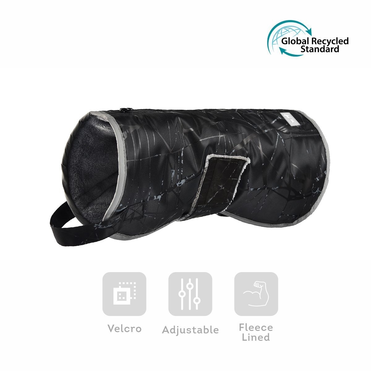 OHANA Eco jaka suņiem, L, melna - Produkta attēls 1