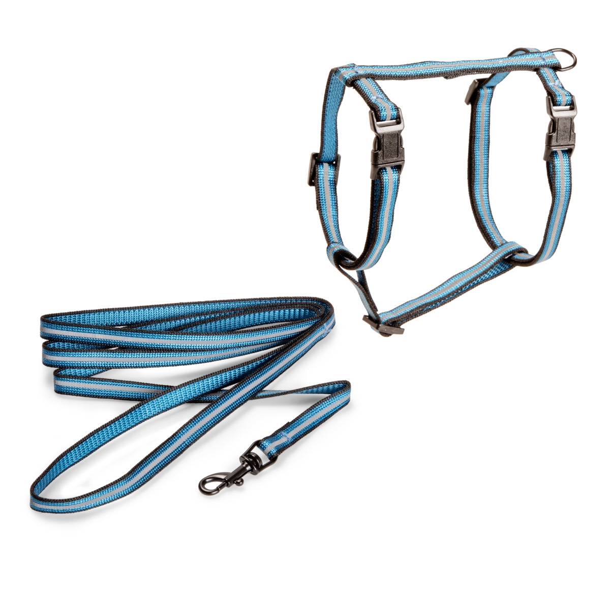 BASIC Reflection komplekts kaķiem, M, zils - Produkta attēls