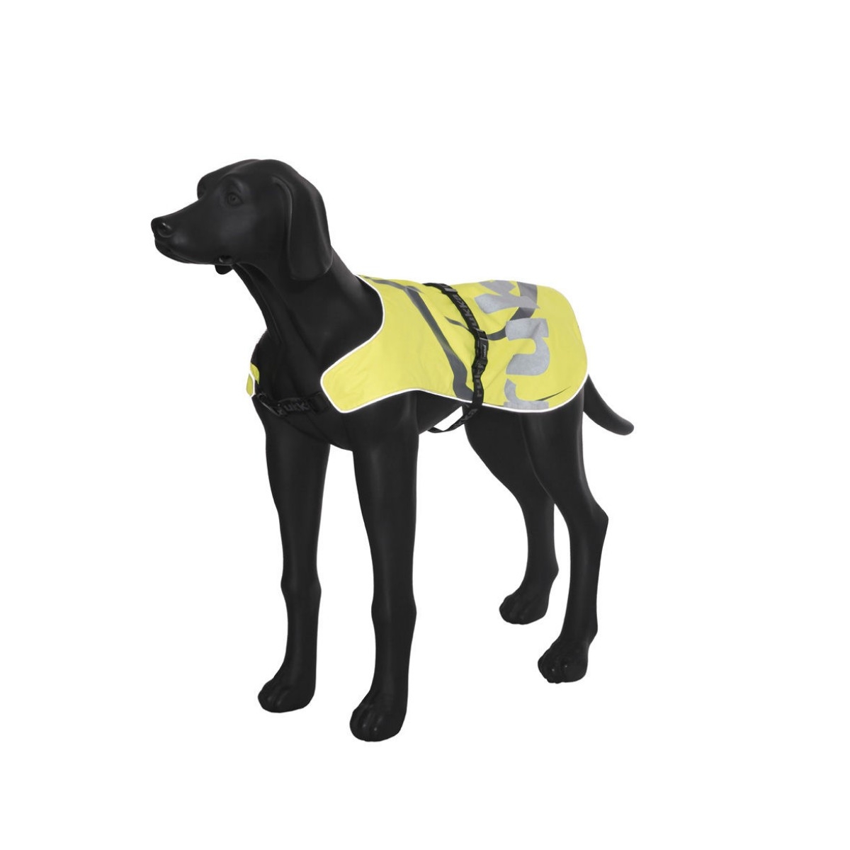 Rukka Flap Safety atstarojošā veste suņiem, 24 cm, dzeltena - Produkta attēls 1
