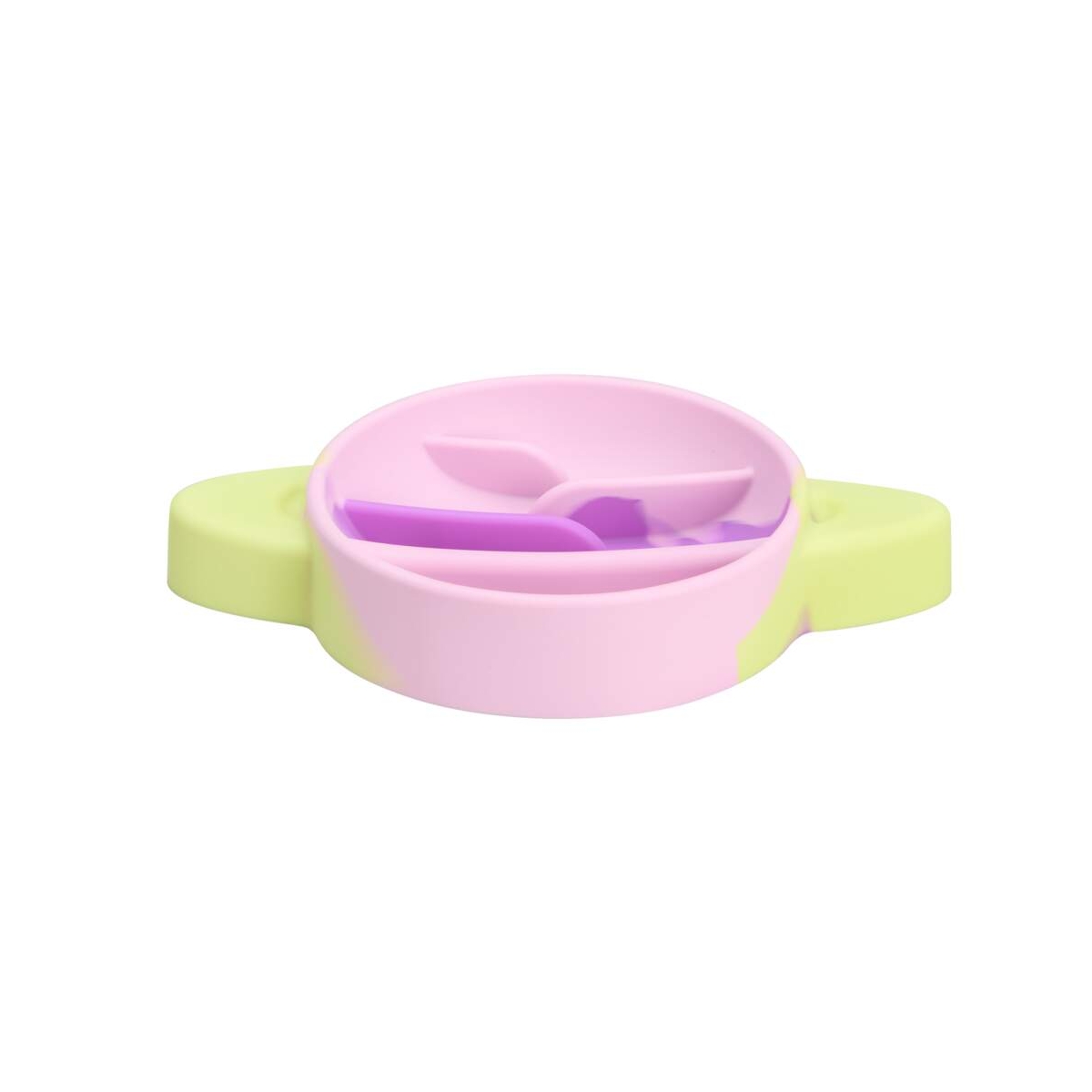 LITTLE & BIGGER Saturn lēnās ēšanas bļoda, 28,5 x 19,3 x 4,5 cm - Produkta attēls