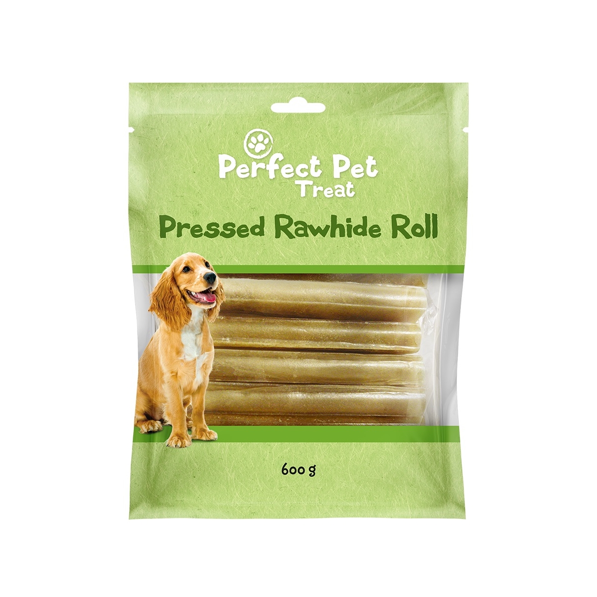 PERFECT PET gardums suņiem, presēti jēlādas rullīši, 600g - Produkta attēls